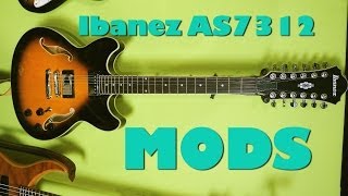 Video thumbnail for Ibanez Artcore AS7312 Semi-Hollow Intonation Mods by Chad Johnson