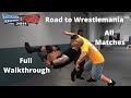 WWE Smackdown vs Raw 2011 - John Cena's Road to Wrestlemania (Full Walkthrough)