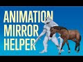 Animation Mirror Helper.  MAYA Script