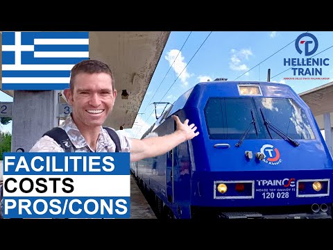 How to Travel Greece by Train | Greece Train Travel Vlog