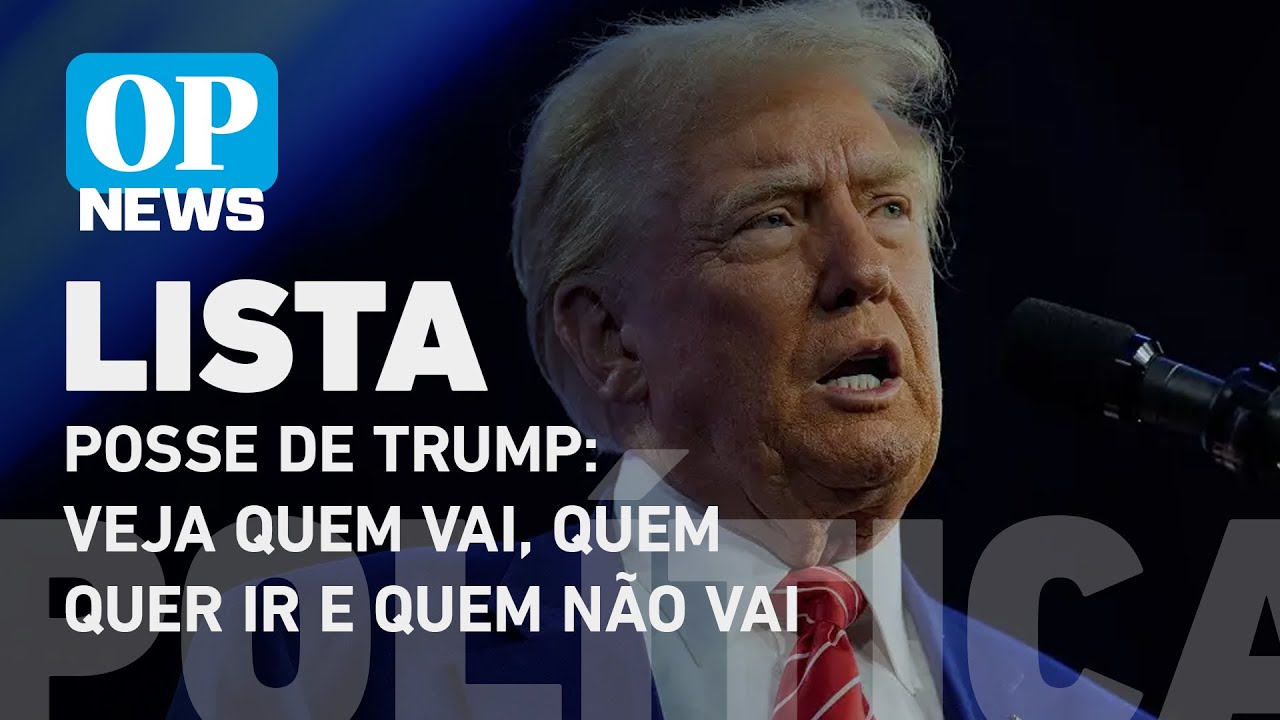 Posse de Trump: Veja quem vai, quem quer ir e quem não vai ao evento l O POVO NEWS