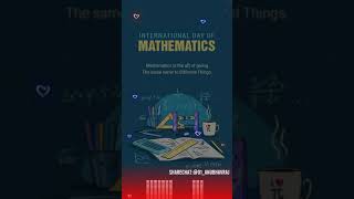 National mathematics Day 2020 International Day Of Mathmatics || 22 December Special ||