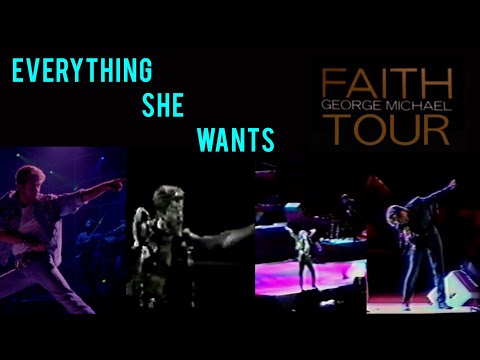 George Michael - Everything She Wants (Live on the Faith Tour)