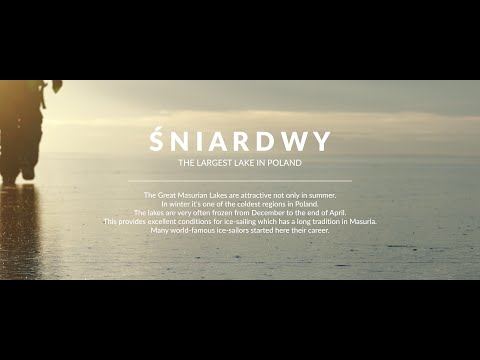 Masuria   Ice sailing in Poland