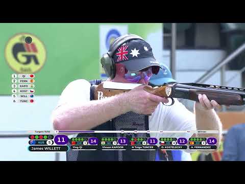 Highlights Trap Men Delhi IND ISSF World Cup Final 2024