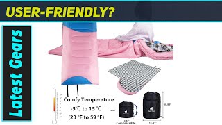 GEERTOP Flannel Sleeping Bag: Unbeatable Comfort for Big & Tall Adventures
