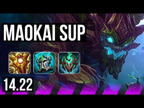 MAOKAI & Ziggs vs PANTHEON & Ashe (SUP) | KR Master | 14.22