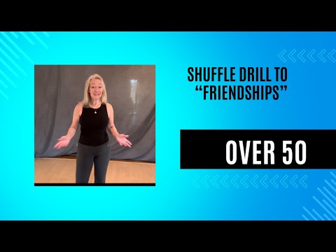 How to shuffle dance faster for beginners over 50