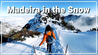Madeira in the Snow: Pico Ruivo Overnight Hike