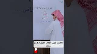 تصريف غريب أفعال القرآن الكريم (أَجَاءَ) image