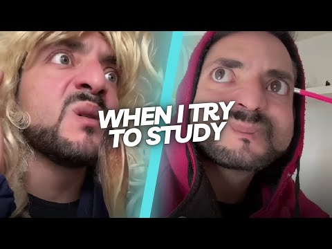 Mercuri_88 Shorts - When I try to study