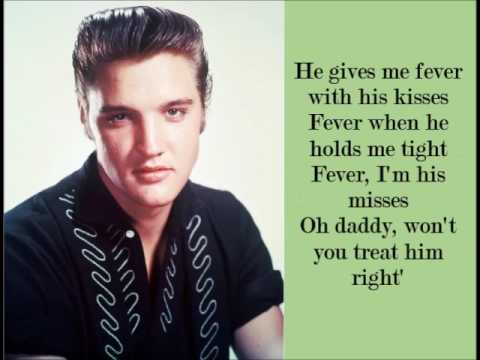 Fever - Elvis Presley - (Lyrics)