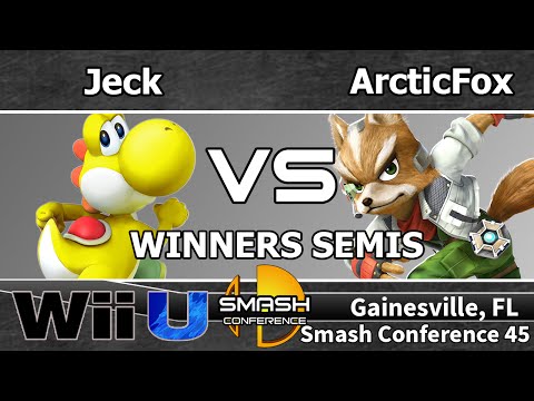 Jeck (Yoshi) vs. ArcticFox (Fox) -SSB4 Winners Semis - SC45
