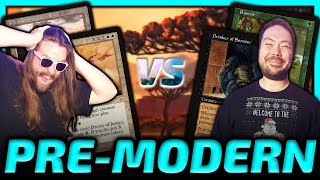 UW Urza-Tron Vs BROCCOLI SOUP!!! [Paper Premodern MtG Gameplay] 2025