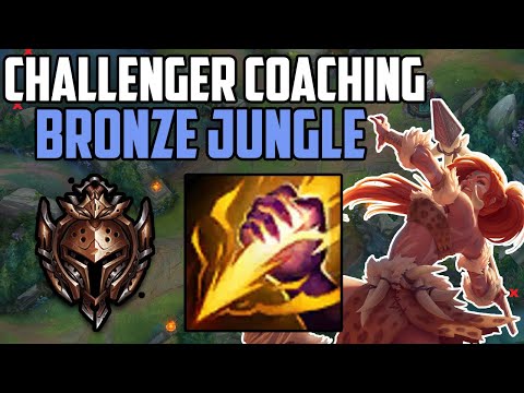 CHALLENGER COACHING BRONZE JUNGLER with Nidalee (Season 11)