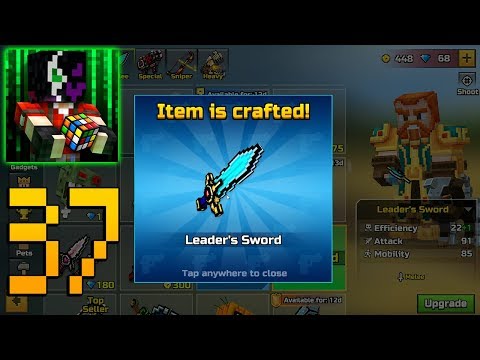 Pixel Gun 3D - Gameplay Walkthrough Part 37 - Leaders Sword,Battle Royale,Battle Pass,Chest