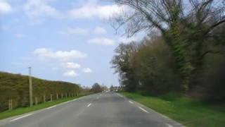 preview picture of video 'Driving On The D786 Between Planguenoual & Saint-Alban, Brittany, France 14th April 2010'