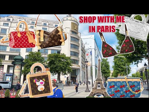 PARIS FLAGSHIP LOUIS VUITTON Full Store Tour → LUXURY SHOPPING Vlog → Louis Vuitton Champs-Élysées