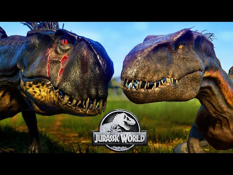E750 VS INDORAPTOR! Who Is The Strongest Hybrid? | Jurassic World Evolution