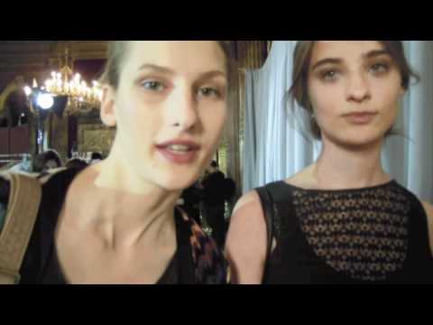 Katia Selinger e Carol Thaler @Georges Hobeika A/W 2011