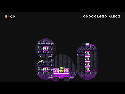 The Silent of Power-B Mansion by Game_Boy07 - Super Mario Maker 2 - No Commentary 1bv