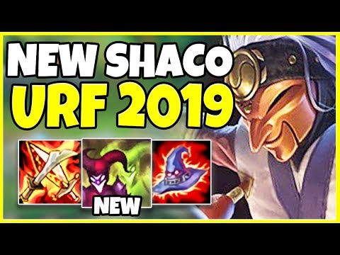 NEW URF 2019 BROKE REWORKED SHACO (INSANE) - League of Legends