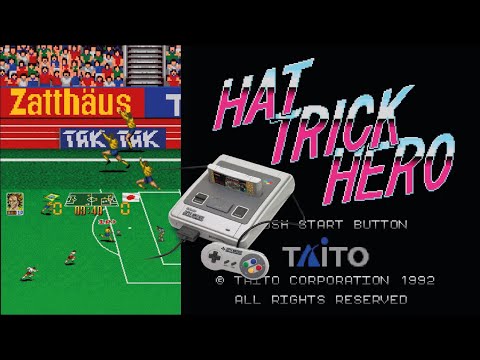 Hat Trick Hero / Football Champ SNES - C&M Plays