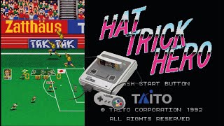 Hat Trick Hero / Football Champ SNES - C&M Plays