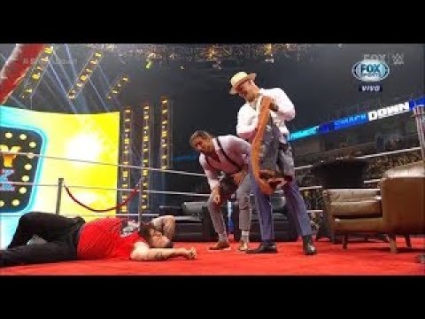 Happy Corbin and Madcap Moss attacks Kevin Owens   WWE Smackdown 10/8/21