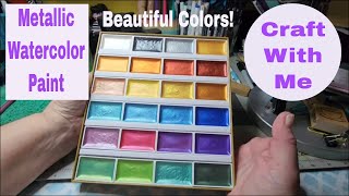 New Metallica Watercolor Paint 