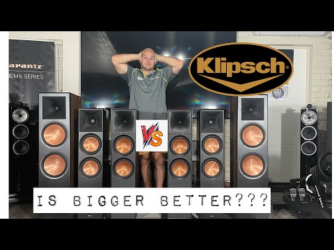 Klipsch R800 vs RP8000ii vs RF7iii