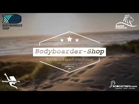Video: Bodyboard Leash installieren