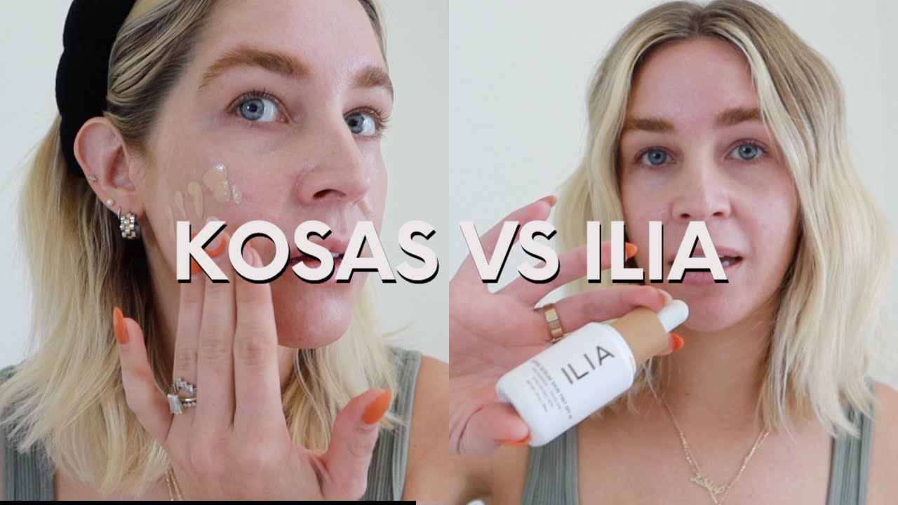 ILIA SUPER SERUM SKIN TINT VS. KOSAS TINTED FACE OIL | WHICH IS BETTER?