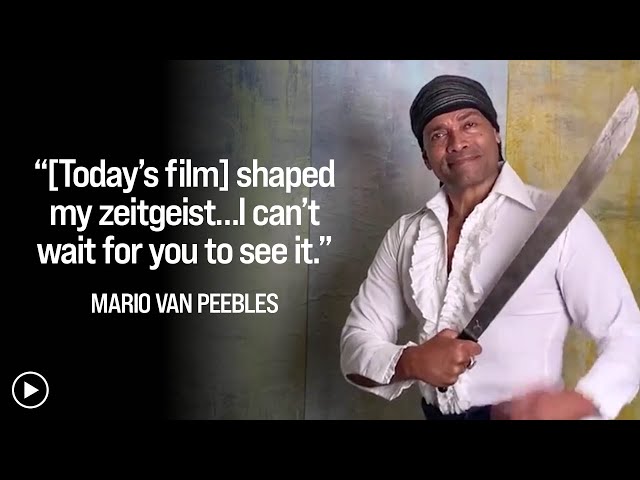 Mario Van Peebles announces MUTINY ON THE BOUNTY (1962)