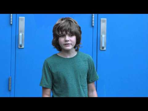 Ty Simpkins takes the Ice Bucket Challenge