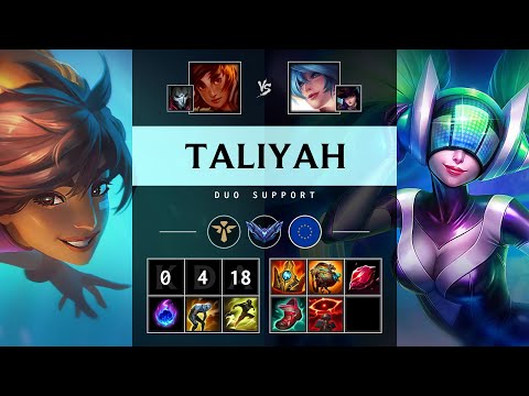 Taliyah Support vs Sona - EUW Diamond Patch 25.17