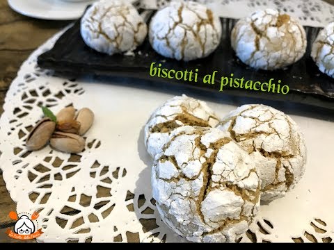 QUESTI BISCOTTI AL PISTACCHIO FARANNO IMPAZZIRE GRANDI E PICCOLI