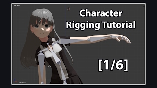 [1/6] Complete Character Rigging Guide (w/ Hair Physics) - Blender Tutorial