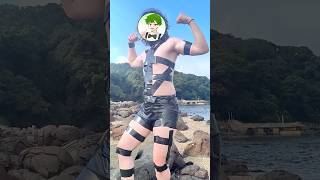 無人島で「HOT LIMIT」踊ってるヤバいゲーム実況者がいるんだけどｗｗｗ【T.M.Revolution】よろずや🍭 #shorts #dance