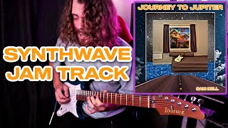 Video thumbnail for Stranger Things Style Guitar Backing Track 'Journey to Jupiter' - Am/Cm by Sam Bell Guitar