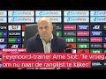 'We staan NIET gestolen bovenaan' | Arne Slot gaat met Feyenoord als koploper de winterstop in