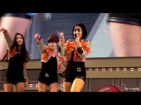 110403 LG CINEMA 3D Game Festival : 티아라(T-ara) - Interview + Bo Peep Bo Peep