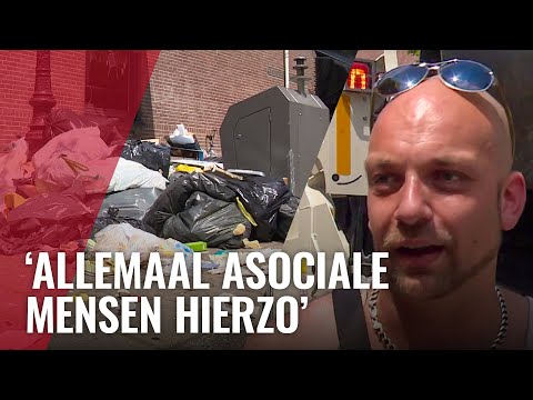 Bewoners Oud-Zuid zijn afvalberg spuugzat