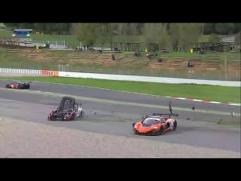 International GT Open 2016. Race 2 Barcelona Ring. Jean Luc Beaubelique & Duncan Tappy Big