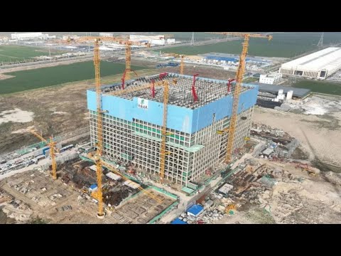 Two massive gravity batteries are nearing completion in the US and China