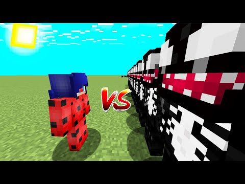 UĞUR BÖCEĞİ VS 1000$ VENOM ORDU - MİNECRAFT