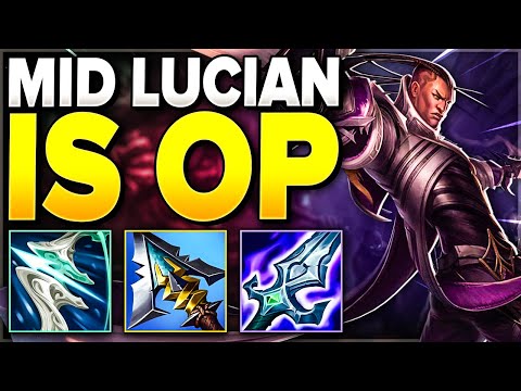 Lucian Mid is Now BROKEN? - League of Legends Gameplay
