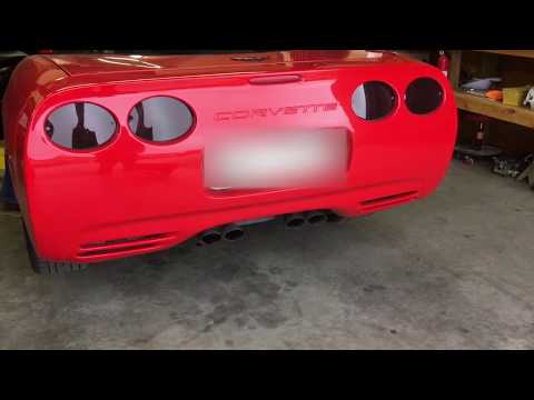 C5 Stock Exhaust Upgrade to Borla S-Type II with X-Pipe