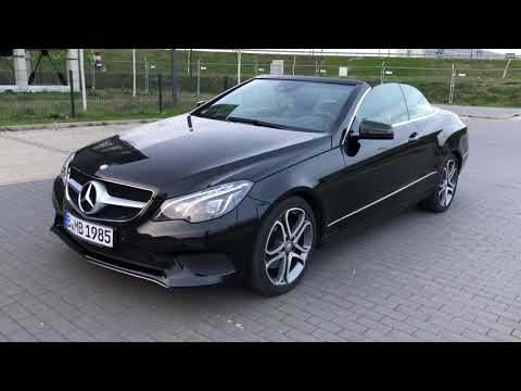 Lieber ein älteres Auto statt neue Schulden - Vorstellung eines Mercedes Benz E200 Cabrio A207