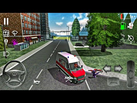 Emergency Ambulance Simulator|Ambulance Simulator 2021|Android - ios Gameplay|